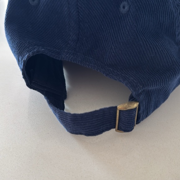 Clare V corduroy hat in Navy Blue (new) - Picture 3 of 4